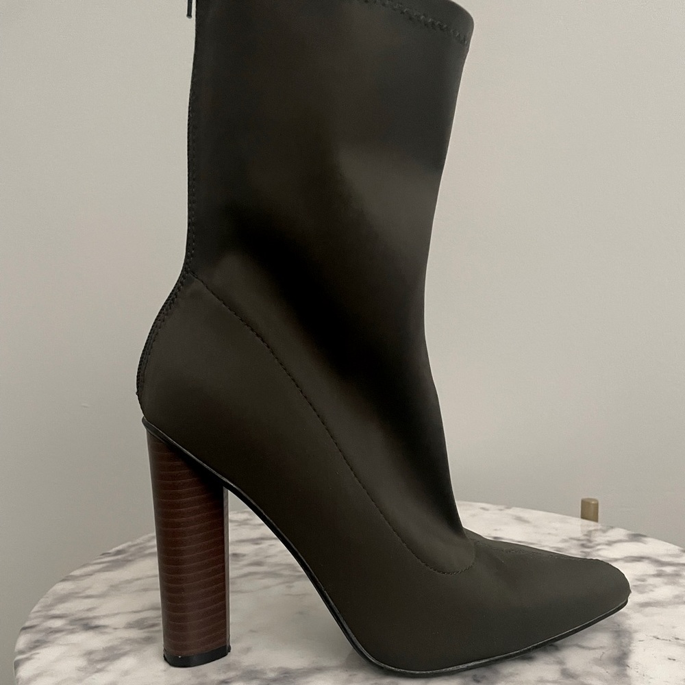 Olive Green Heels